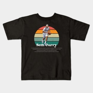Seth Curry Vintage V1 Kids T-Shirt